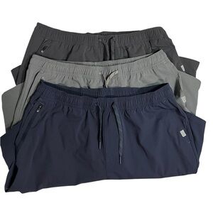 LL Bean Multi Sport 9 inch Lot of 3 Navy/Grey/Dark Grey Size large